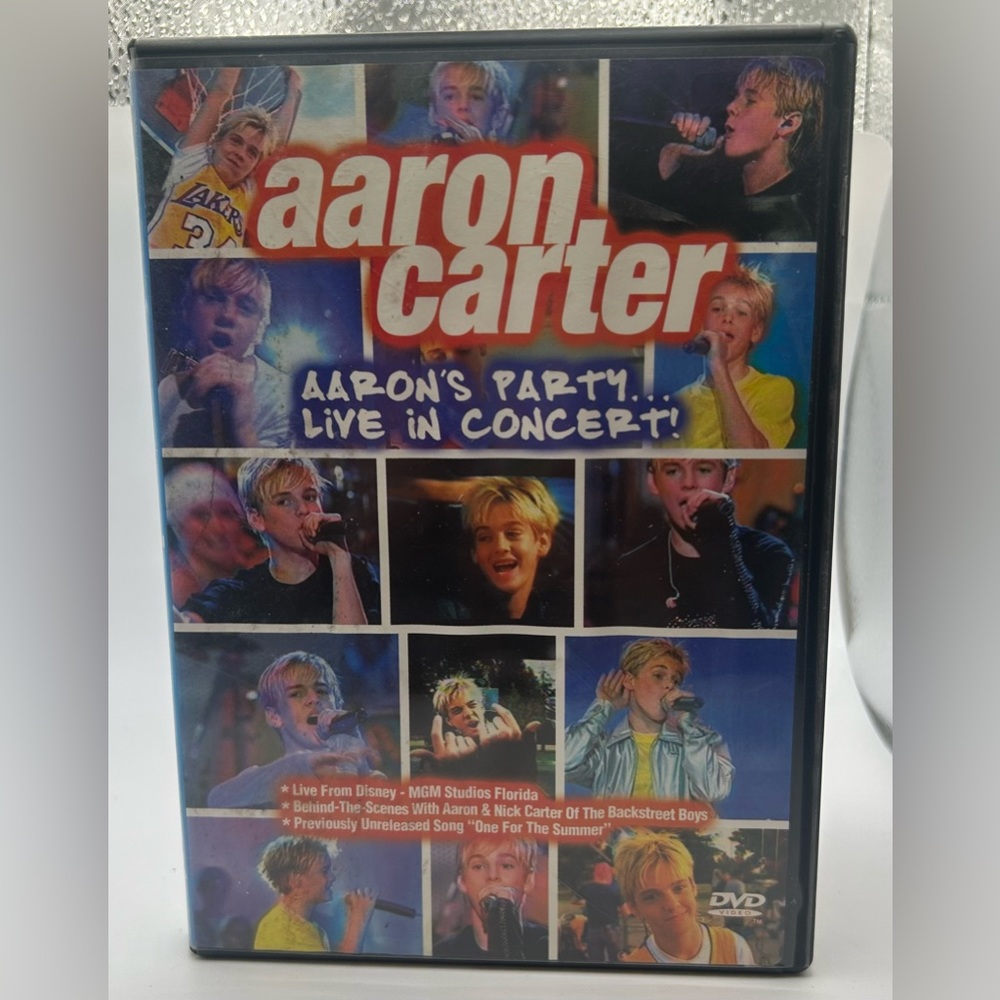 Aaron Carter Aaron’s Party Live In Concert DVD